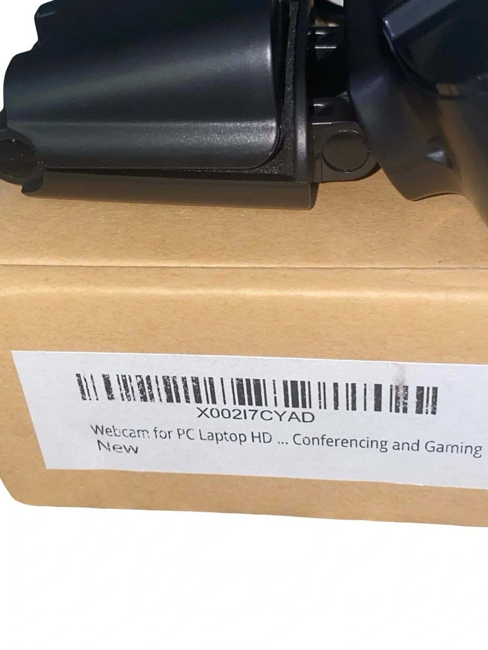 HD USB Webcam with Built-in Microphone & Monitor Mount Clip